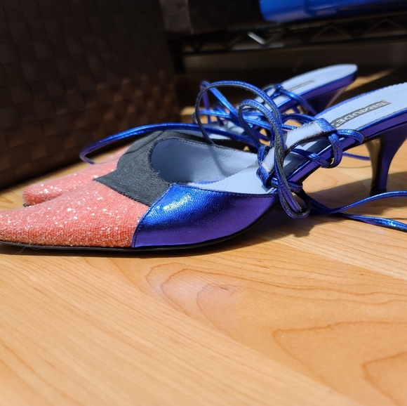 Women's lace up heels - Picture 2 of 4